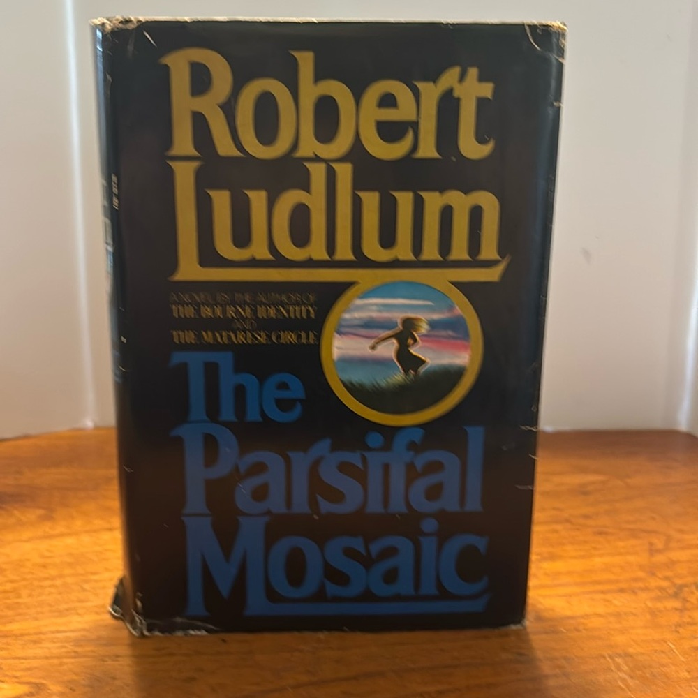 ©️1982 The Parsifal Mosaic by Robert Ludlum book club edition hardcover book